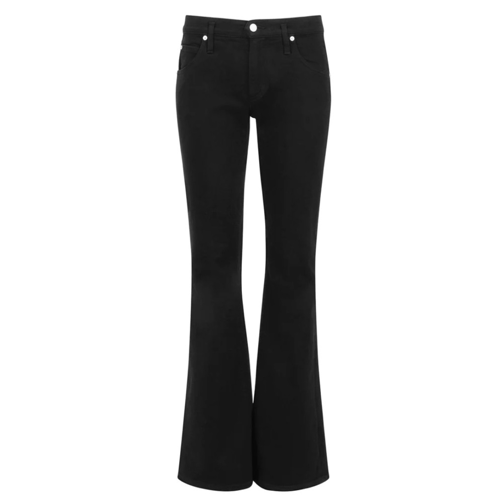 NWT Daily Blue by AG Peace Black Bell Flare Jeans Size 28